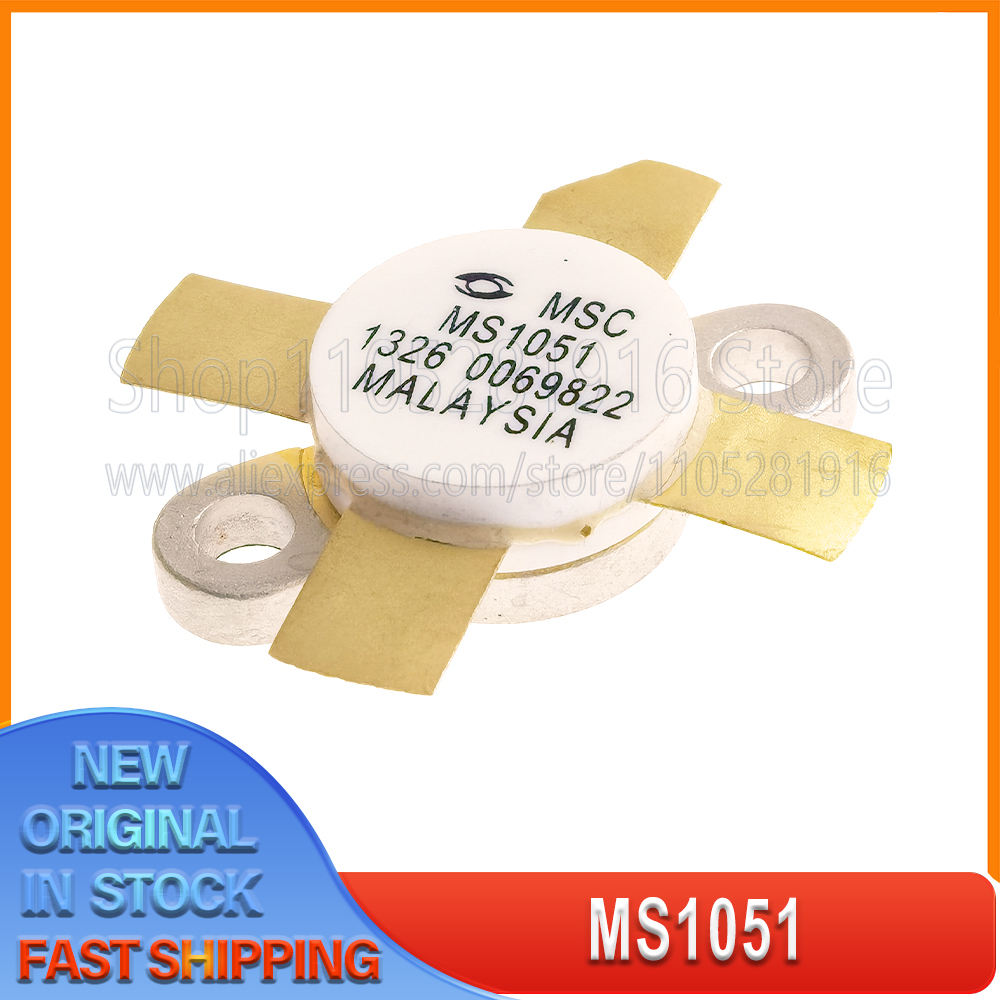Tube Amplifier Part - 1~5 Stück MS1051 Hochleistungs-Hochfrequenz-RF-Leistungsverstärkertransistor Mikrowellenteil Hochfrequenzröhre