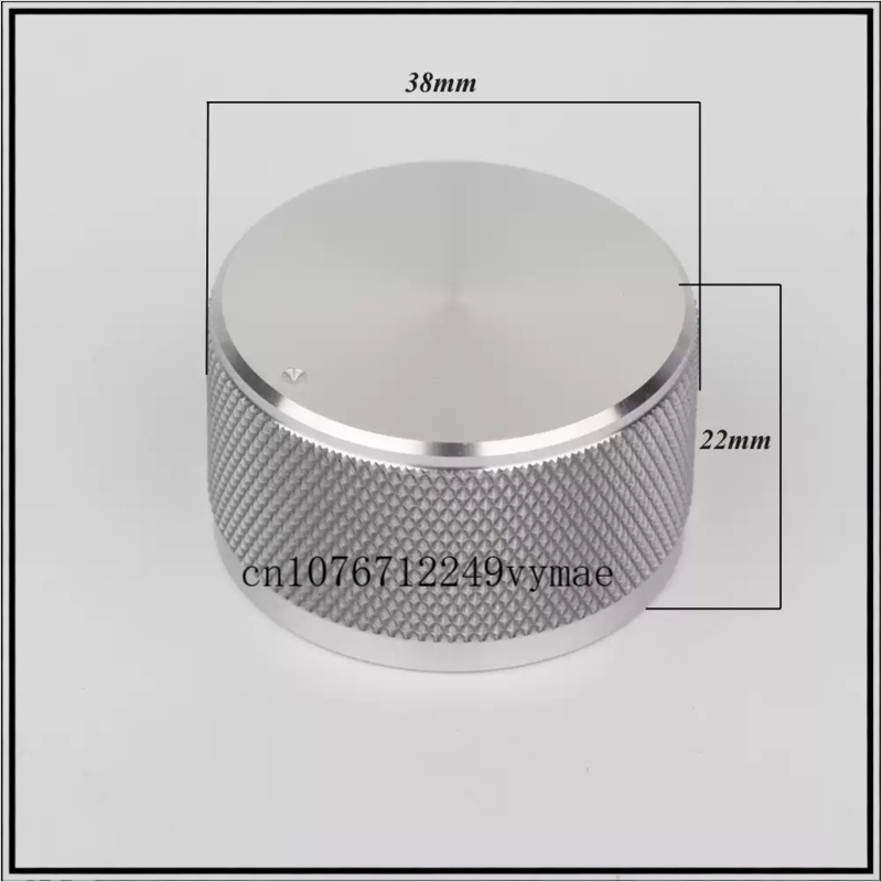 Tube Amplifier Part - 2 Stück Preffair 38mm Metall-Aluminium-Drehknopf Passend