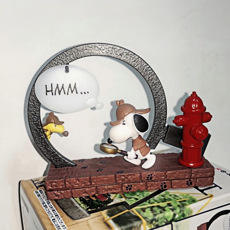 Vintage Collectible Ornaments - Rement Snoopy Blind Box Figur Vintage
