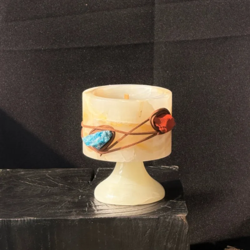 Nordischer Bernstein-Jade-Kerz – Vintage Collectible Marbles Bewertung und Preis