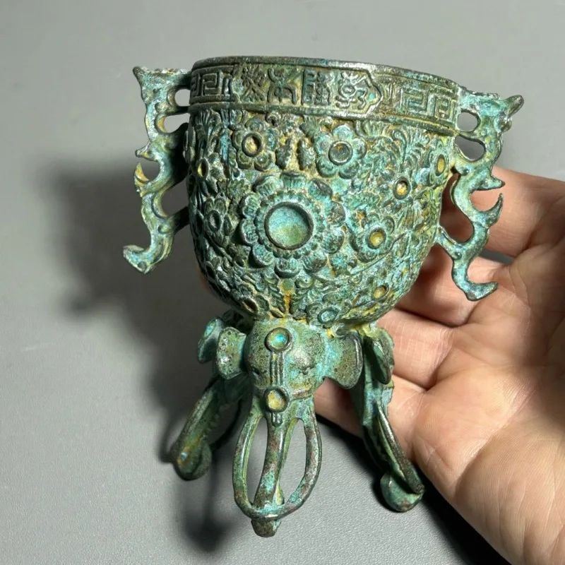 Antiker Bronze-Ritualbecher mi – Collectible Vintage Wine Bewertung und Preis