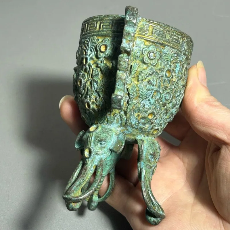 Antiker Bronze-Ritualbecher mi – Collectible Vintage Wine Bewertung und Preis