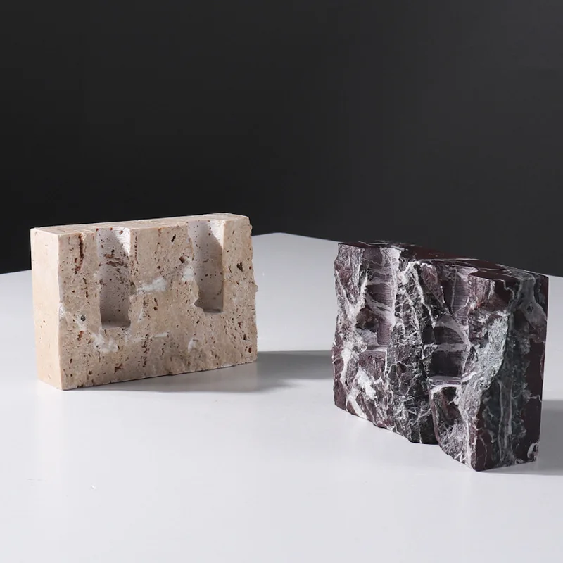 Kerzenhalter aus natürlichem M – Vintage Collectible Marbles Bewertung und Preis
