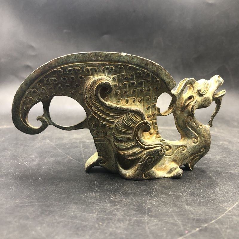 Flaschenhahn Pixiu Kupferornam – Collectible Vintage Wine Bewertung und Preis
