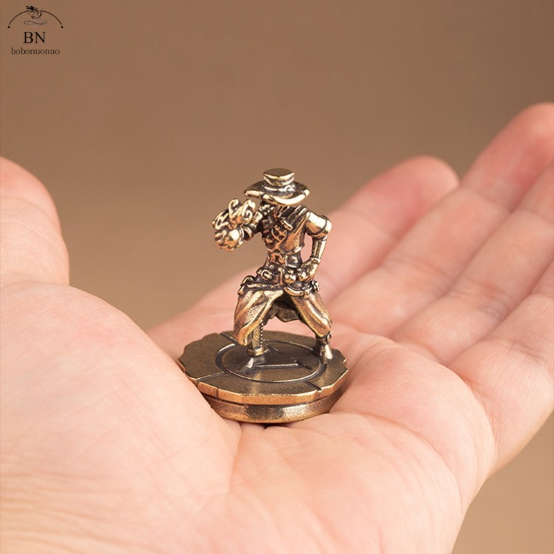 Solide Messing Tanz Cowboy Fig – Vintage Collectible Ornaments Bewertung und Preis