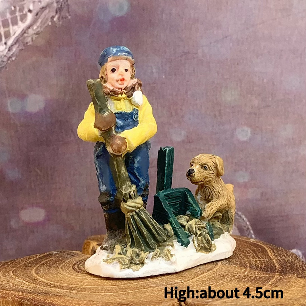 Vintage Viktorianische Winters – Vintage Collectible Ornaments Bewertung und Preis