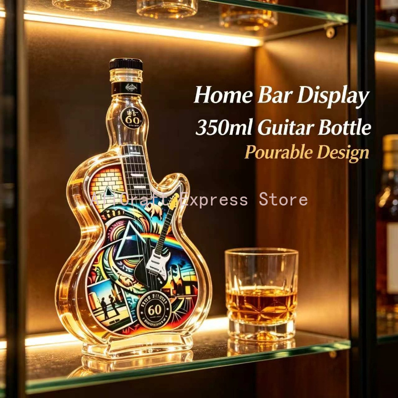 Vintage Rock-Stil Gitarren-Axt – Vintage Collectible Liquor Bottles Bewertung und Preis