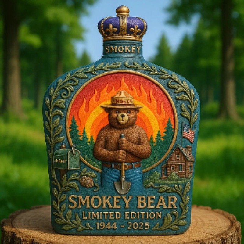 Smokey Bear Feuerpräventions-W – Vintage Collectible Liquor Bottles Bewertung und Preis