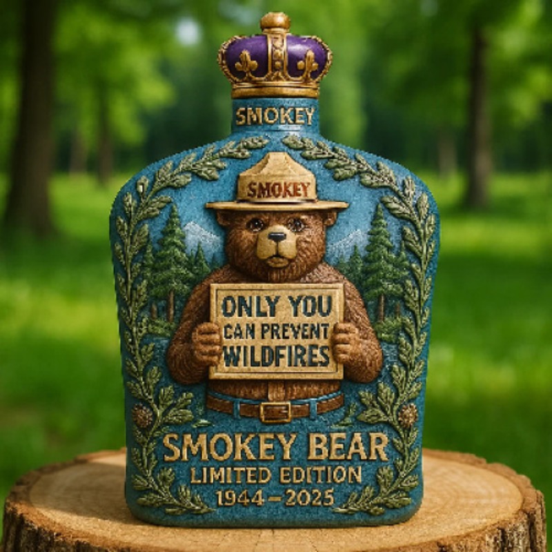 Smokey Bear Feuerpräventions-W – Vintage Collectible Liquor Bottles Bewertung und Preis