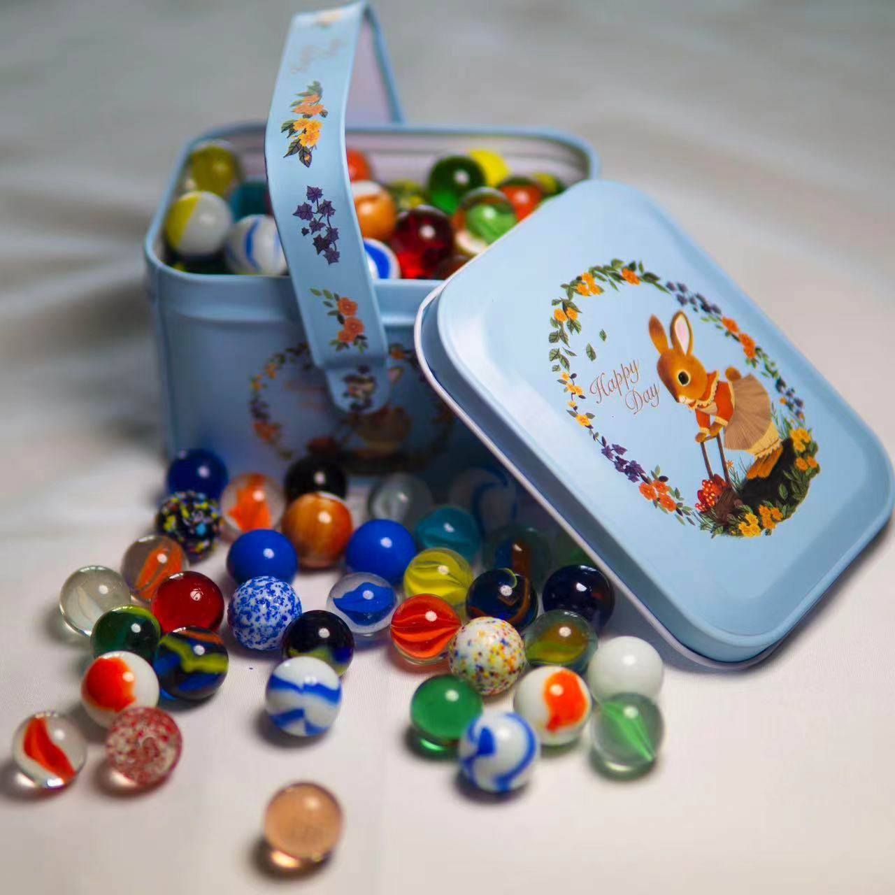 16mm 25mm 35mm Farbige Glasmur – Vintage Collectible Marbles Bewertung und Preis
