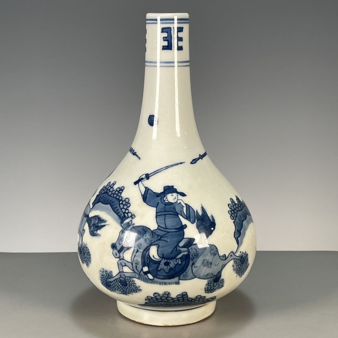 Antike Chinesische Blau-Weiße  – Vintage Collectible Pottery Bewertung und Preis