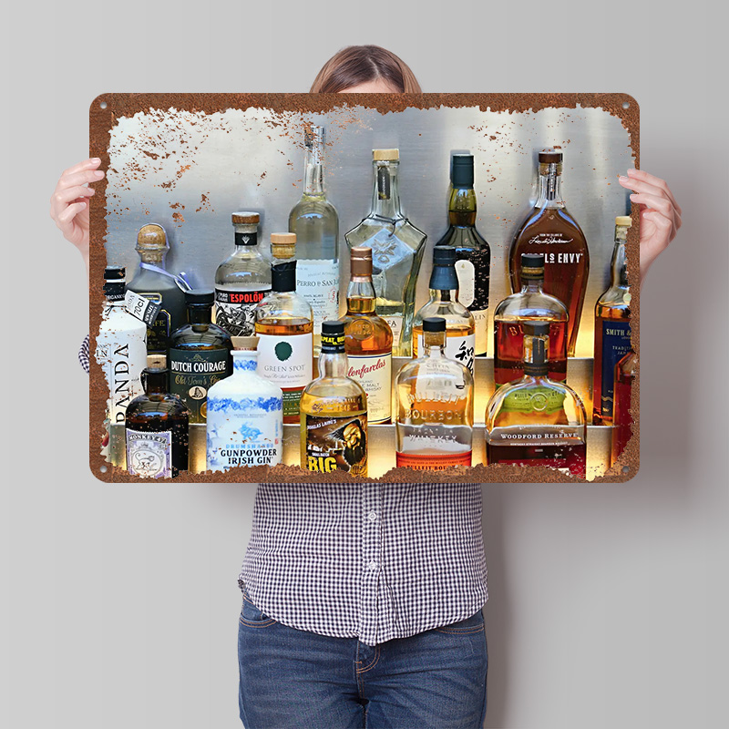 Alkoholflaschen-Sammlungsposte – Vintage Collectible Liquor Bottles Bewertung und Preis