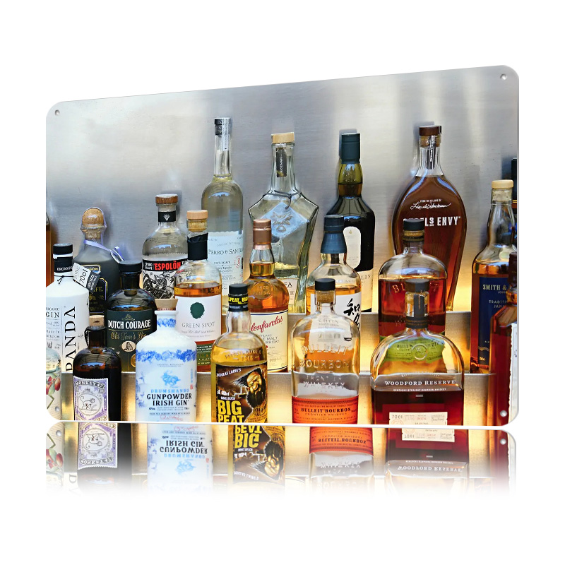 Alkoholflaschen-Sammlungsposte – Vintage Collectible Liquor Bottles Bewertung und Preis