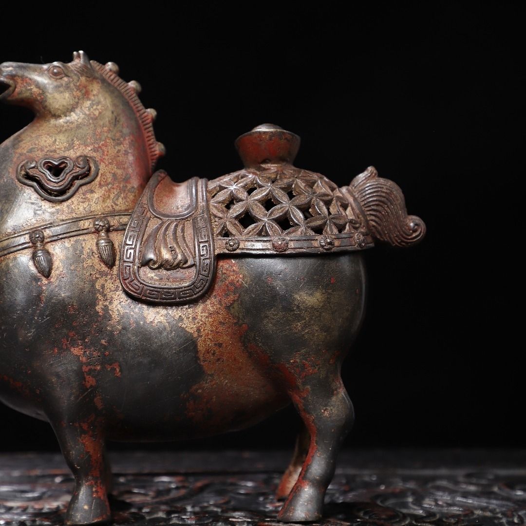 Antiker Tang-Ädelmetall-Räuche – Vintage Collectible Ornaments Bewertung und Preis
